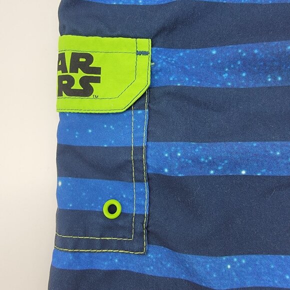 Star Wars The Last Jedi Boys Swim Trunks Board Shorts‎ 12 Yrs Star Fighter EUC - Picture 3 of 8